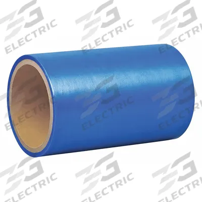 APPROVED VENDOR Film Tape: 1 in Wd, 100 yd Lg, 2 mil Thick, Blue, Multipolymer Film - UV-Resistant Surface Protection Film Tape