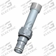 BUCHER HYDRAULICS Cartridge Valve: Screw-In, Normally Closed, Screwdriver Adjustment, Electrical (MPN PFCV-12-N-C-18-0-0-00). Key specifications — attr1012059: PFCV-12-N-C-18-0-0-00; attr1250696: PFCV; attr1011660: Nitrile; attr1011632: Screwdriver; attr1011635: BUCHER HYDRAULICS; attr1011636: Steel; attr1011647: 1.062 in; attr1011644: C12-20.