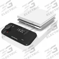 COLE PARMER Hot Plate: US Std Plug Type, 5 7/8 in Plate Wd, 5 7/8 in Plate Lg, Rectangular, Ceramic (MPN 04806-32). Key specifications — Brand: COLE PARMER; Display Type: Digital; Includes Timer: No; Product Type: Hot Plate; Hot Plate Type: Hot Plate; Hot Surface Warning: Yes; Voltage: 120V AC; Plug Type: US Standard.