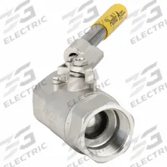 APOLLO Manual Two-Way Ball Valve: 2 in, Stainless Steel, Straight Valve Body, FNPT x FNPT, Two-Piece (MPN 7650801). Key specifications — Brand: APOLLO; Handle: Spring-Return Lever.