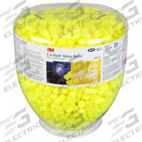 3M Ear Plug Dispenser Refill: Dispenser Refill, Bullet, 33 dB NRR, Uncorded, Roll-Down, Disposable (MPN 391-1005). Key specifications — Earplug Color_Original: Yellow; Brand: 3M.