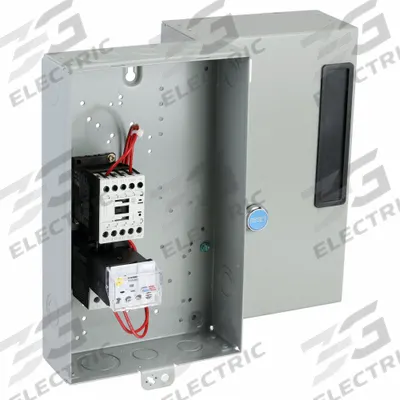EATON Magnetic Motor Starter: Non-Reversing, 3 Poles, Electronic Protection, 9 A - Enclosed, Non-Reversing Starters with Electronic Overloads