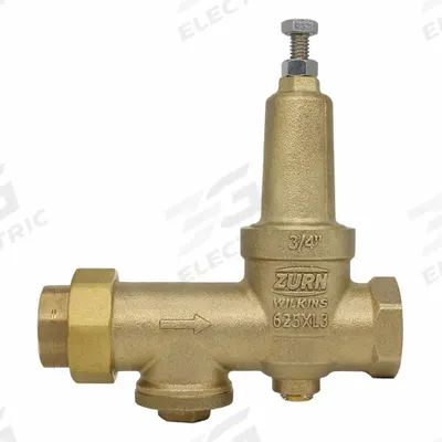 WILKINS Pressure Reducing Valve: Solder x FNPT, 3/4 in Pipe Size, Brass - Standard Capacity Water Pressure Regulators