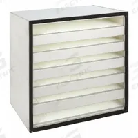 GRAINGER HEPA Air Filter: 24 in x 24 in x 12 in, 99.99% Filter Efficiency, Downstream Face (MPN 2GHH1). Key specifications — Brand: GRAINGER; Frame or Header Material: Galvanized Steel.