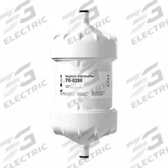 NEPHROS Inline Water Filter: 0.1 micron Micron Rating, Medisulfone, 1/2 in Connection Size (MPN 70-0288). Key specifications — Brand: NEPHROS; Compatible Product Type: Universal; Reduces: Bacteria.