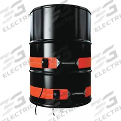 BRISKHEAT Drum Heater: 115V AC, 700 W Watts, 0°F to 160°F, Silicone Rubber, IP54, Drums (MPN DHLS11). Key specifications — Brand: BRISKHEAT; Heater Material: Silicone Rubber; For Container Type: Drums; IP Rating: IP54; Environment: Indoor; Current Rating: 5.8 A.