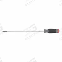 PROTO Screwdrivers: 1/4 in Tip Size, Extra Long Lg, 16 1/2 in Overall Lg, 12 in Shank Lg, Cabinet (MPN JC1412RF). Key specifications — attr1205183: 1/4 in; attr1205186: Cushion; attr1205189: PROTO.