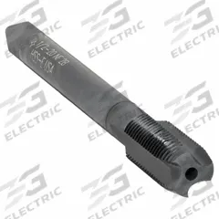 CLEVELAND Spiral Point Tap: 1/2"-20 UNF, 2B, 3 Flute, Plug Chamfer, Black Oxide Cobalt (MPN C86223)