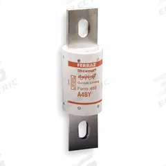 MERSEN Fuse: Class L, A4BY Series, Bolt-On Body, Time-Delay, 601 A, 600 V AC, 300 V DC (MPN A4BY601). Key specifications — Brand: MERSEN; Series: A4BY.