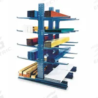 JARKE Cantilever Rack: Starter, Medium-Duty, 38 3/4 in x 34 in x 84 in, Straight Arm, 2 Usable Sides (MPN QT501D36). Key specifications — Arm Style: Straight; Brand: JARKE.
