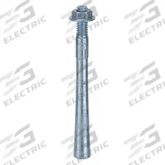 MKT FASTENING Wedge Anchor: 8 1/2 in Overall Lg, 5/8 in Dia, 5/8"-11 Thread Size, Steel, 25 PK (MPN 2558812). Key specifications — Brand: MKT FASTENING; Anchor Type: Wedge; Finish Type: Zinc Yellow.