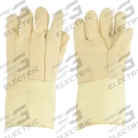 CONDOR Knit Gloves: L ( 9 ), Glove Hand Protection, Uncoated, 660°F Max Temp, Cotton, Yellow, 1 PR (MPN 5T355). Key specifications — Knit Material Color: Yellow; Brand: CONDOR.