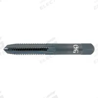 OSG Straight Flute Tap: 7/8"-14 UNF, H4 / 2B-3B, 4 Flute, Plug Chamfer, TiN Coated High Speed Steel (MPN 1135805)