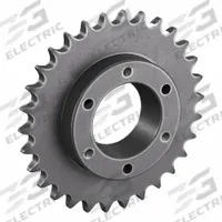 TRITAN Bushed Roller Chain Sprocket: For 40 Chain, 30 Teeth, 4.783 in Pitch Dia, 5.06 in Outside Dia (MPN 40SH30H). Key specifications — Brand: TRITAN; Required Bushing Series: SH.