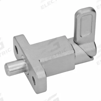 JW WINCO Cam Action Spring Latch with Mounting Flange: 12 mm Plunger Wd - Locking Vertical-Mount Cam-Action Indexing Plungers