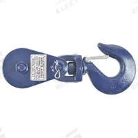 B/A PRODUCTS CO. Pulley Block: Swivel, Lifting, 6,000 lb Working Load Limit, Wire Rope, Swivel Hook (MPN 6I-3T3). Key specifications — attr994542: Snatch Pulley Block; attr994528: B/A PRODUCTS CO.; attr994530: Wire Rope; attr994543: Swivel; attr994552: Swivel Hook; attr994538: Lifting; attr994527: Sleeve; attr994534: Painted.