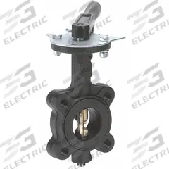 MILWAUKEE VALVE Butterfly Valve: 8 in Pipe Size, Concentric, 200 psi Max. Pressure (CWP), Lug, FKM (MPN ML234V). Key specifications — Brand: MILWAUKEE VALVE; Handle Type: Lever; Disc Material: CF8M Stainless Steel.