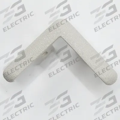 ACROVYN End Cap: End Cap, PETG, Driftwood, 2 in Leg Wd, 1/4 in Overall Ht - PETG Clip-On Corner Guard Caps
