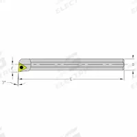 ULTRA-DEX USA Indexable Boring Bar: HM06Q STUPL2 (MPN 940-000-021). Key specifications — attr257292: HM06Q STUPL2.
