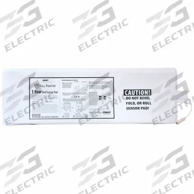 CREST HEALTHCARE SUPPLY Break-A-Way Bed Sensor Pad: 30 in L x 10 in W x 1/4 in H (MPN 116004) - Pads for Fall Monitoring Systems