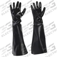 ECONOLINE Blasting Glove Set: Left/Right Hand, 7 in Dia x 33 in L, Neoprene/Vinyl, 1 PR (MPN 412007). Key specifications — Glove Material: Vinyl; Brand: ECONOLINE; Manufacturer Part Number: 412007; Compatible with Manufacturer Model Number: 101698G-A; Glove Hand Style: Right.