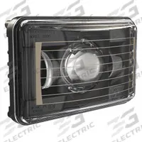 J.W. SPEAKER Headlight: Headlight, LED, Heated, High Beam, Recessed Mount, Low-Profile Panel Mount (MPN 8800 Evolution 2). Key specifications — Heated: Heated; Lighting Technology: LED; Beam Type: High Beam; Electrical Connection: H4 Connector; Mount Type: Low-Profile Panel Mount; Brand: J.W. SPEAKER; Mount Style: Recessed.