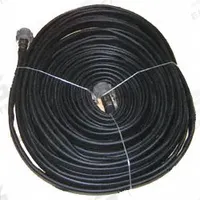 AEROGO Supply Hose: 50 ft Hose Lg (MPN SE-QRPY-100-050). Key specifications — Brand: AEROGO; Color: Black.