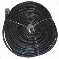 AEROGO Supply Hose: 50 ft Hose Lg (MPN SE-QRPY-100-050). Key specifications — Brand: AEROGO; Color: Black.