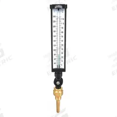 WINTERS Industrial Glass Thermometer: 30°F to 240°F /0°C to 115°C, +/-1% Accuracy, 3.5 in Stem Lg (MPN TIM100ALF.). Key specifications — Thermometer Thread Type: UNF; Accuracy: +/-1%; Brand: WINTERS.