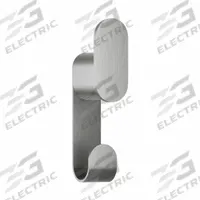 BRADLEY Robe Hook: 5 3/8 in x 1 1/4 in x 1 3/4 in, Stainless Steel, Satin, 50 lb Wt Capacity (MPN 9B1-110200). Key specifications — Brand: BRADLEY; Material: Stainless Steel.