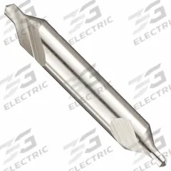 KEO Center Drill: Plain Type Hey, #7, 60°, 3 1/4 in Overall Lg, High Speed Steel (MPN 906-000-155). Key specifications — Brand: KEO; End Type: Double End.
