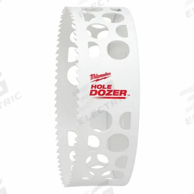 MILWAUKEE Hole Saw: 5 1/2 in Saw Dia., 3.5 Teeth per Inch, 1 5/8 in Max. Cutting Dp - Multi-Material-Cutting Hole Saws without Arbor