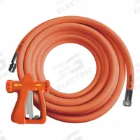 SANI-LAV Spray Nozzle with Hose: 3/4 in Connection Size, FGHT, EPDM/Stainless Steel, Instant, Orange (MPN H503NP1). Key specifications — Nozzle Color: Orange; Material: EPDM; Nozzle Shutoff Type: Instant; Brand: SANI-LAV.