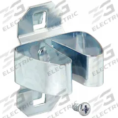 APPROVED VENDOR Standard Spring Clip: 1 1/2 in x 1 1/2 in, Screw-In, Surface, Silver (MPN 6YE14). Key specifications — Mounting Type: Surface; Finish: Zinc-Plated; Color: Silver; Accessory Type: Standard Spring Clip; Locking System: Screw-In; Brand: APPROVED VENDOR.
