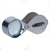INSIZE Folding Pocket Magnifier: 8X, 21 mm Lens Dia (MPN 7511-8). Key specifications — attr1201460: 7511-8; attr1183286: 21 mm; attr1183296: INSIZE; attr1183291: Folding Pocket Magnifier.