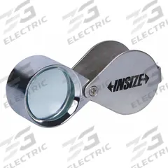 INSIZE Folding Pocket Magnifier: 8X, 21 mm Lens Dia (MPN 7511-8). Key specifications — attr1201460: 7511-8; attr1183286: 21 mm; attr1183296: INSIZE; attr1183291: Folding Pocket Magnifier.