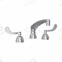 ELKAY Handle-Operated Faucet: Elkay®, Brass, Centerset, Deck, 3 Mounting Holes, 1.5 gpm Flow Rate (MPN LK800AT08T4). Key specifications — Series: Elkay®; Brand: ELKAY.