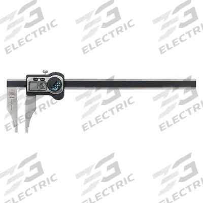 TESA BROWN & SHARPE Nib Jaw Digital Caliper: 0 in to 20 in /0 mm to 500 mm, Bluetooth - Digital Calipers with Nib-Style & Pointed Jaws for Small Grooves & Recesses
