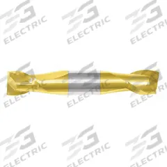 APPROVED VENDOR Square End Mill: Carbide, TiN Coated, Double End, 2 Flute, 1/16" Mill Dia, 1/8" LOC (MPN 234-001021)