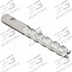 CLEVELAND Square End Mill: High Speed Steel, 4 Flute, 11/32" Mill Dia, 1-1/2" LOC, 3-1/4" OAL (MPN C33374)