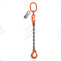 PEWAG Chain Sling: 9/32 in Chain Trade Size, 100 Chain Grade, Sling Hook, Steel, Adj, 5 ft Sling Lg (MPN 7G100SOSXK/5). Key specifications — Hook Type Included: Sling Hook; Brand: PEWAG.