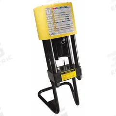 PARKER Portable Hose Crimper: 1 1/4 in Max, Corded, 120V, Bench Mount, 60 ton Force, 10,000 psi Max (MPN 85C-061L). Key specifications — attr666555: Up to 1-1/4 in ID 2 Wire Braid; attr564939: PARKER; attr564985: 120V; attr564965: Bench Mount.
