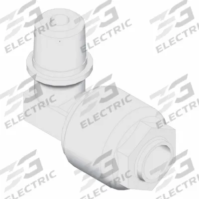 SMC Fitting: 3/8 in OD x 1/4 in Pipe Size, Compression x NPT - PFA Compression Tube Fittings