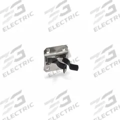 TRITON PRODUCTS Extended Spring Clip: 2 3/4 in x 2 1/8 in x 2 1/4 in, 3 Hooks, 2 in Hook Dp, Surface (MPN V63120). Key specifications — Mounting Type: Surface; Includes: ABS Retainers; Finish: Vinyl Coated; Color: Black; Accessory Type: Extended Spring Clip; Locking System: ABS Retainers; Material: Stainless Steel; For Tool Type: Medium.