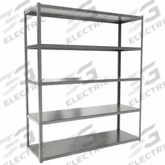 HALLOWELL Metal Shelving: Starter, Extra-Heavy-Duty, 72 in x 24 in, 84 in Overall Ht, 5 Shelves (MPN HCS722484-5HG). Key specifications — Frame Material: Steel; Shelving Material: Steel; Assembled: Unassembled; Color: Gray; Brand: HALLOWELL.
