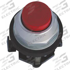 EATON Extended Push Button Operator: Non-Illuminated, Extended Profile, Metallic, 30 mm, 2NO/2NC (MPN HT8ABRF1Q1). Key specifications — Brand: EATON; Action: Momentary; Series: HT800; Push Button Material Type: Metallic.