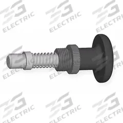 Weld Mount Retractable Spring Plunger: Pull Knob, 0.5 in Plunger Wd, 0.563 in Plunger Projection (MPN GI1/2S1.5-B-PL5). Key specifications — Brand: INNOVATIVE COMPONENTS; Barrel Diameter: 1 in; Barrel Length: 1.5 in.