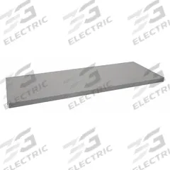 TENNSCO Shelf: 96 in x 36 in, 2,600 lb Load Capacity, Steel, 16 ga Decking, Gray, Shelf (MPN RXHS-9636). Key specifications — attr7875: Steel; attr7906: Shelf; attr17410: Zinc Plated; attr17412: Single Straight; attr17414: Gray; attr17415: Steel; attr37831: TENNSCO; attr37833: Zinc Plated.