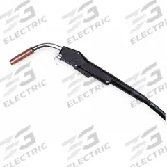 TWECO MIG Gun: Classic No. 4, 400 A, 0.035 in, 15 ft, Miller-Compatible (MPN 10401136). Key specifications — For Rear Connection Type: Miller-Compatible; Contact Tip Series: 14; MIG Gun Model: M415-3545; For Gas Type: CO2 (Carbon Dioxide).