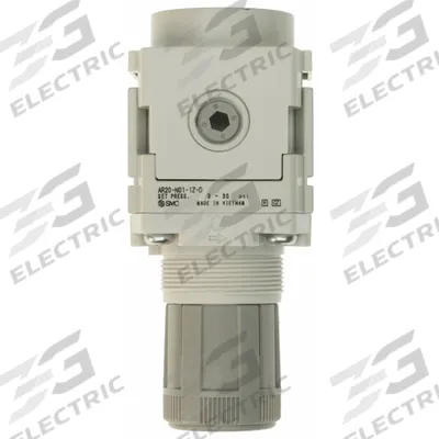 SMC Regulator: Die-Cast Zinc, 1/8 in NPT, 2.900755 psi to 29.0075 psi, 1 MPa Max Op Pressure - SMC FRL Air Regulators